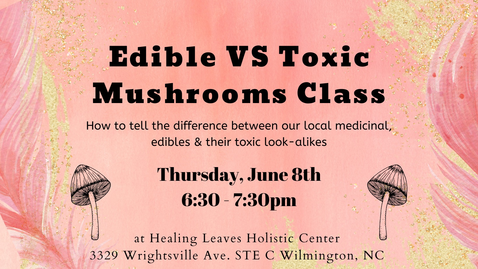 Edible VS Toxic Mushrooms Class