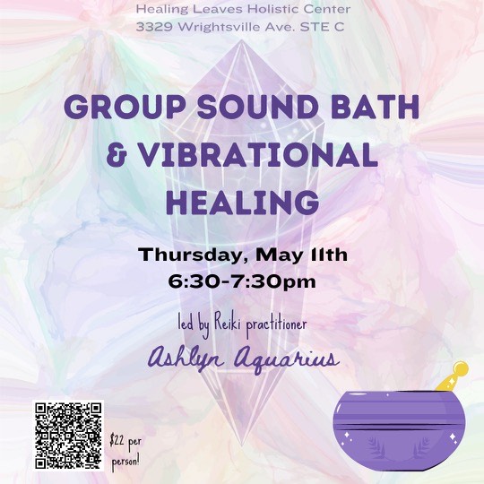 Group Sound Bath Vibrational Healing