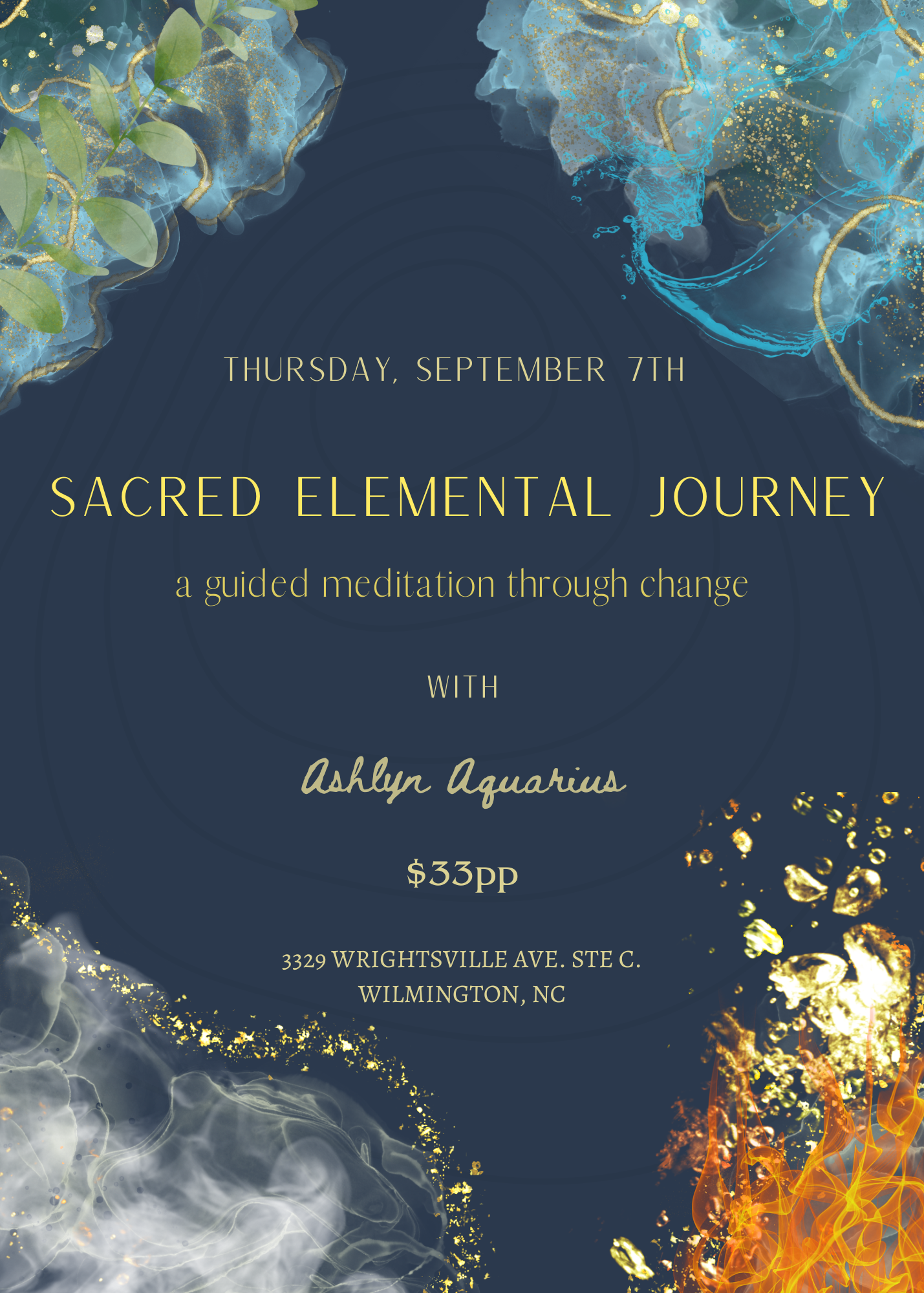 Sacred Elemental Journey with Ashlyn Aquarius